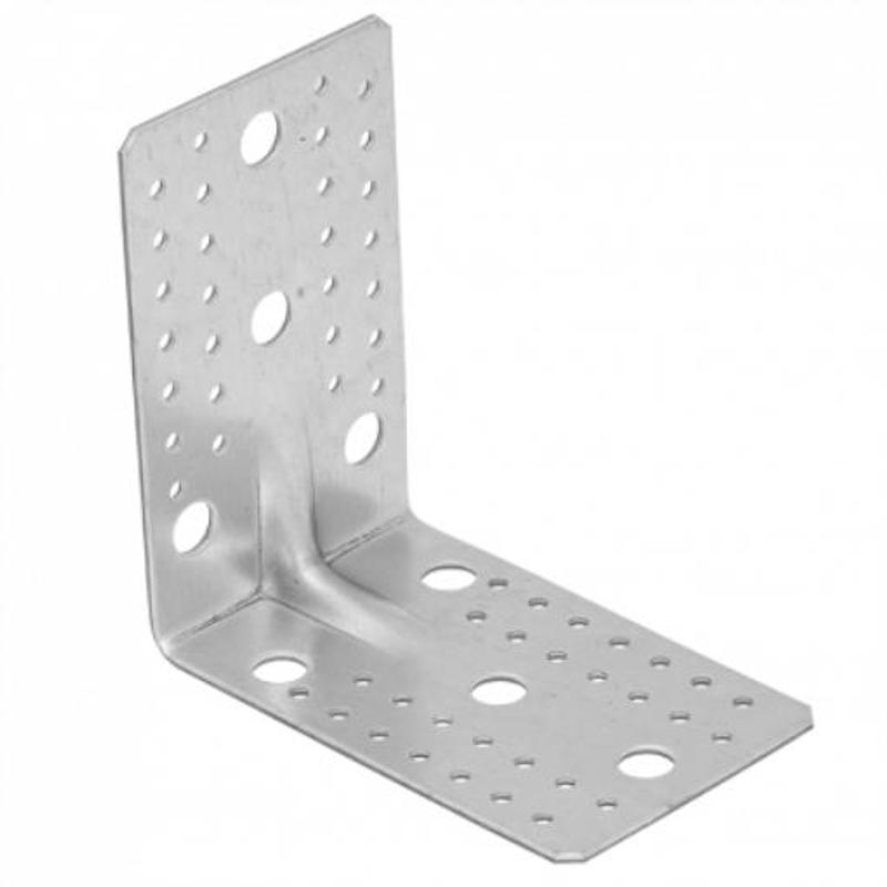 E-shop Schwerlast-Winkelverbinder mit Sicke 145 x 145 x 90 mm verzinkt