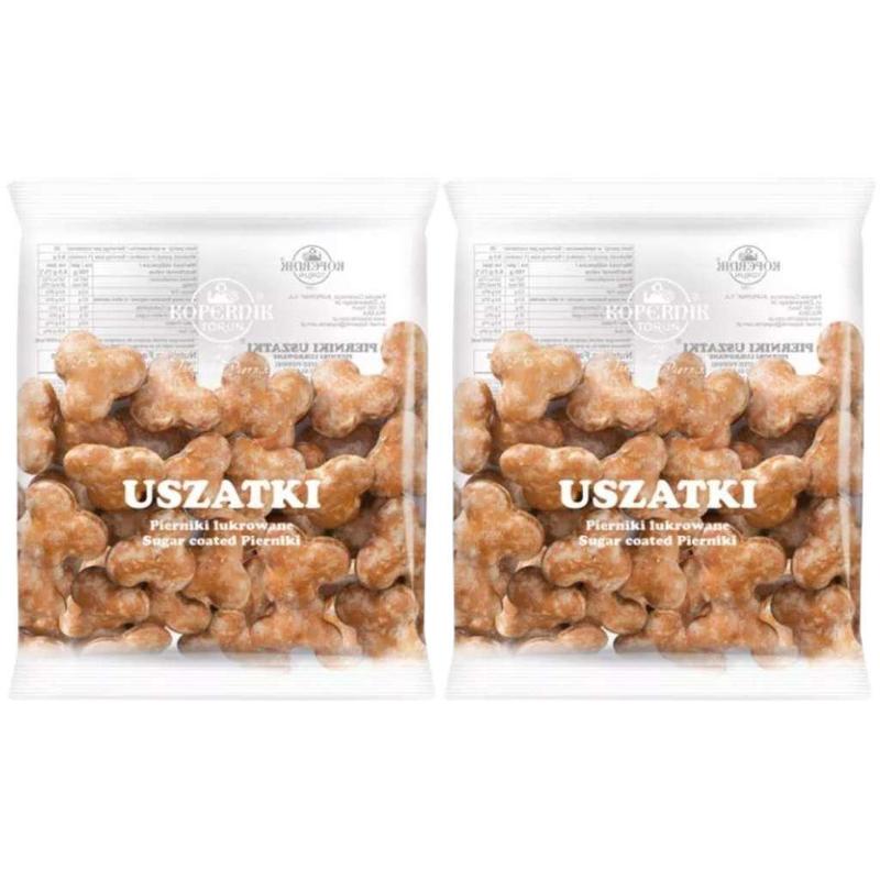 Kopernik Toruńskie Pierniki Uszatki 153 g x 2 sztuk: retailer-supplied image