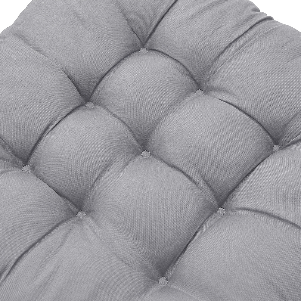 6pcs Grey Multi-Functional Cushion Seat Cushions, 40x40x5cm