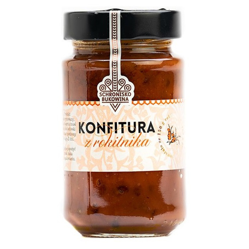 Sea Buckthorn Jam 250g - Shelter Bukovina