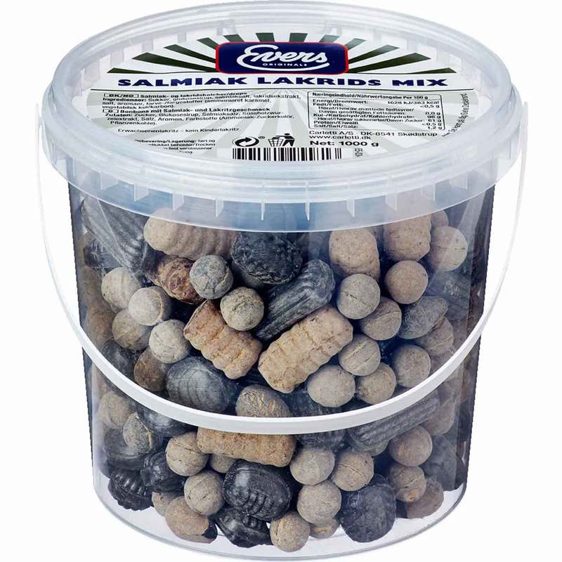 Image of Evers Salmiak Licorice Mix 1kg