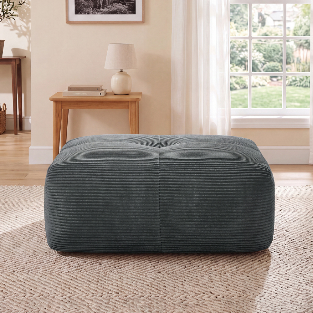 Image of Hamlet Ottoman Fabric-grey