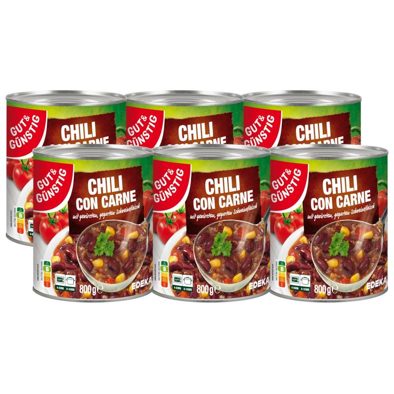 Image of 6x Good&cheap Chili Con Carne 800g (6x800g)