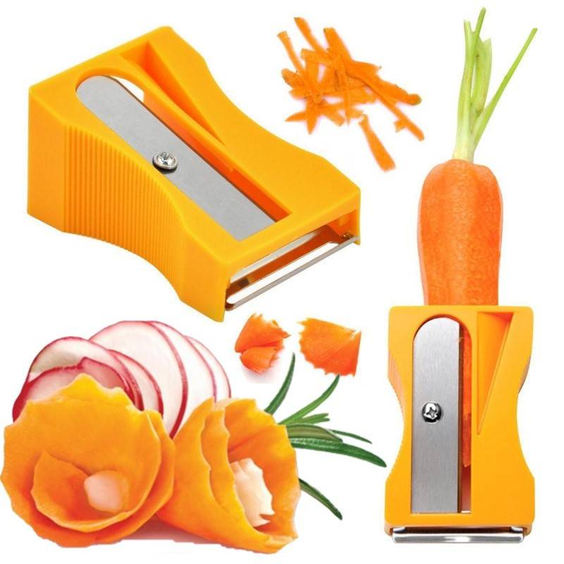Vegetable Peeler, Decorator, And Grater Sharpener
