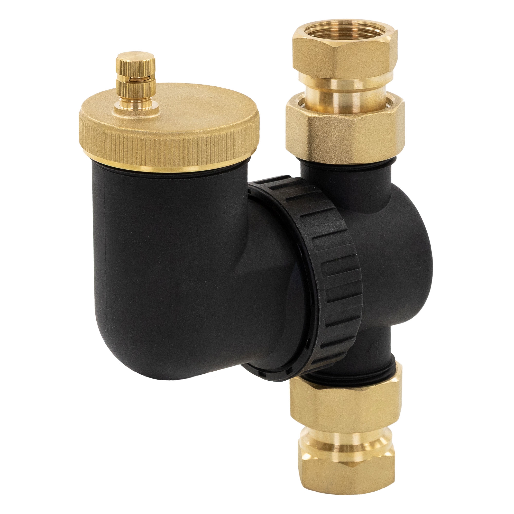 Luxebath For Hot Water Heating With Automatic Quick Vent Valve, Heating Vent For , Horizontal & Vertical Mountable, Plastic Housing, Brass Fittings