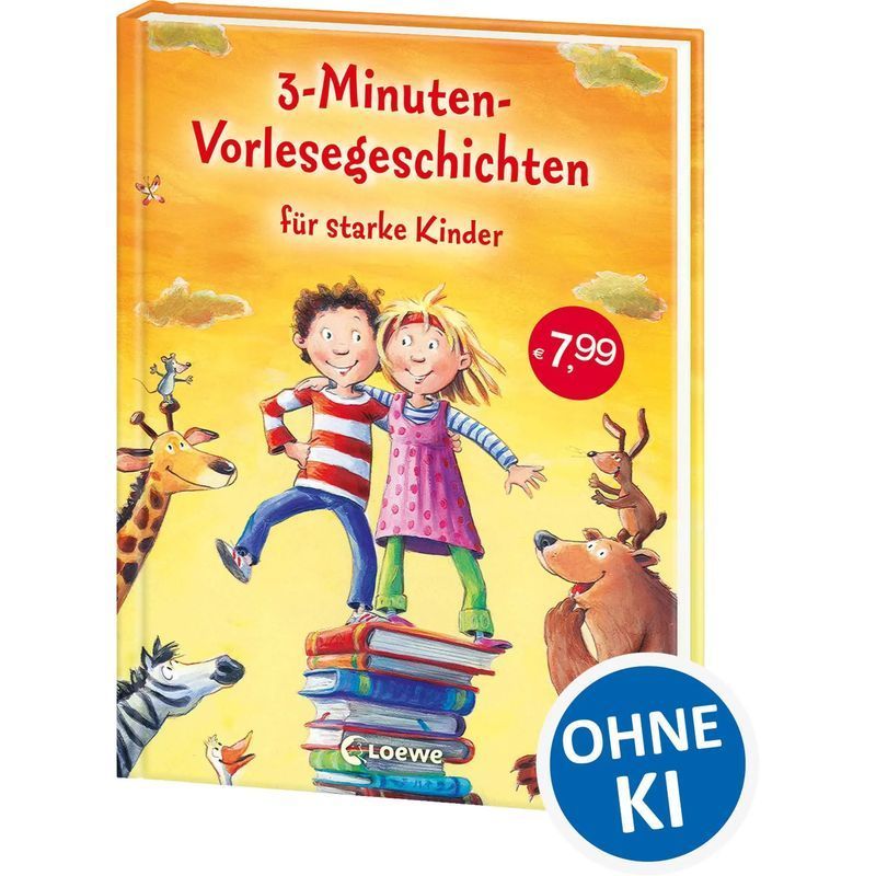 Image of 3-minute Bedtime Stories For Brave Children - Book - 128 Pages - German - 2014 - Verlag Gmbh - Ean 9783785580950
