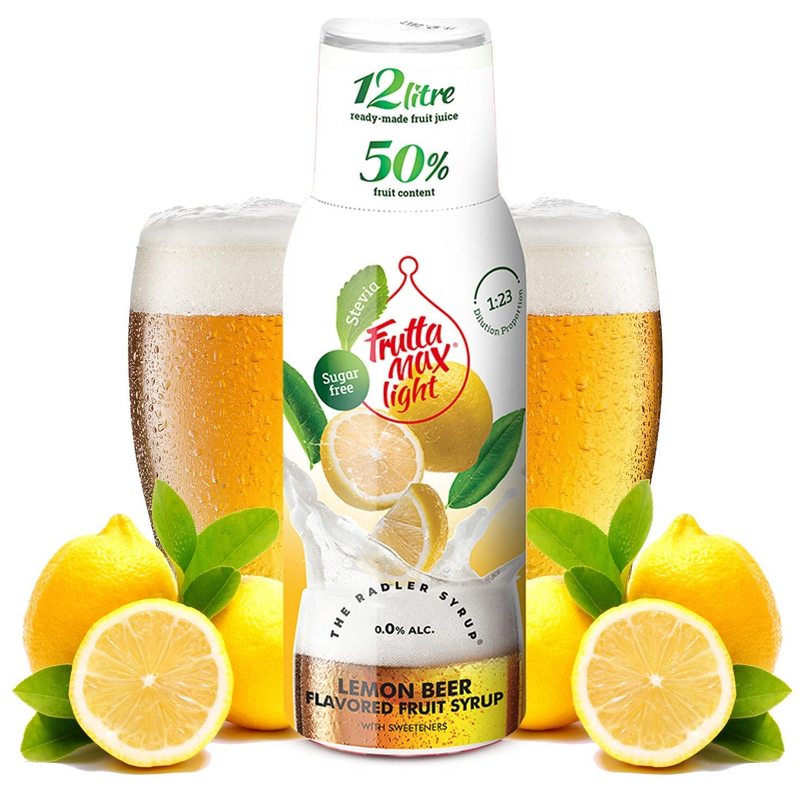 E-shop LIGHT FruttaMax Zitronen-Radler Getränkesirup 500ml