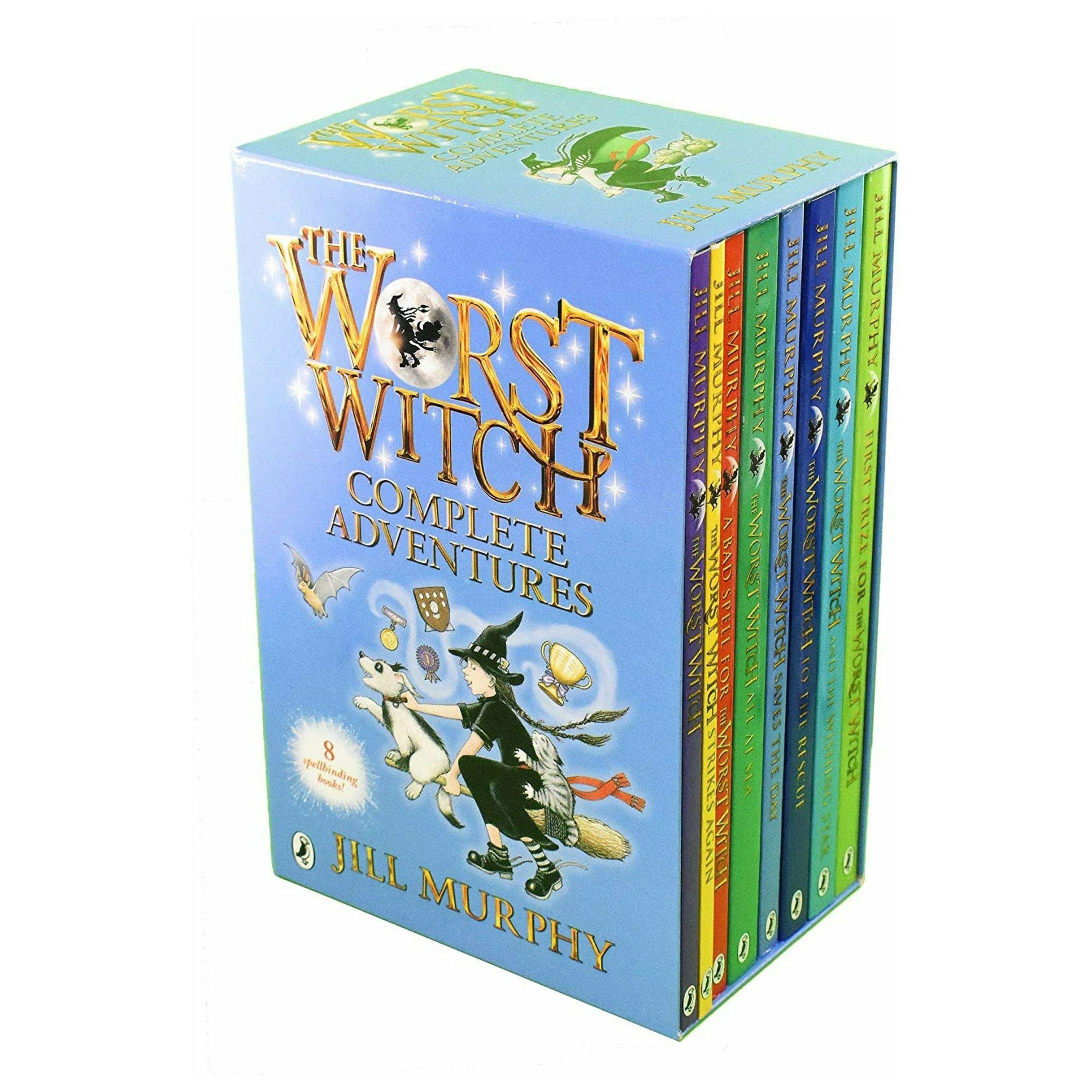 Worst Witch Series By Jill Murphy: Complete 8 Books Collection Box Set - Ages 7-12 - Paperback