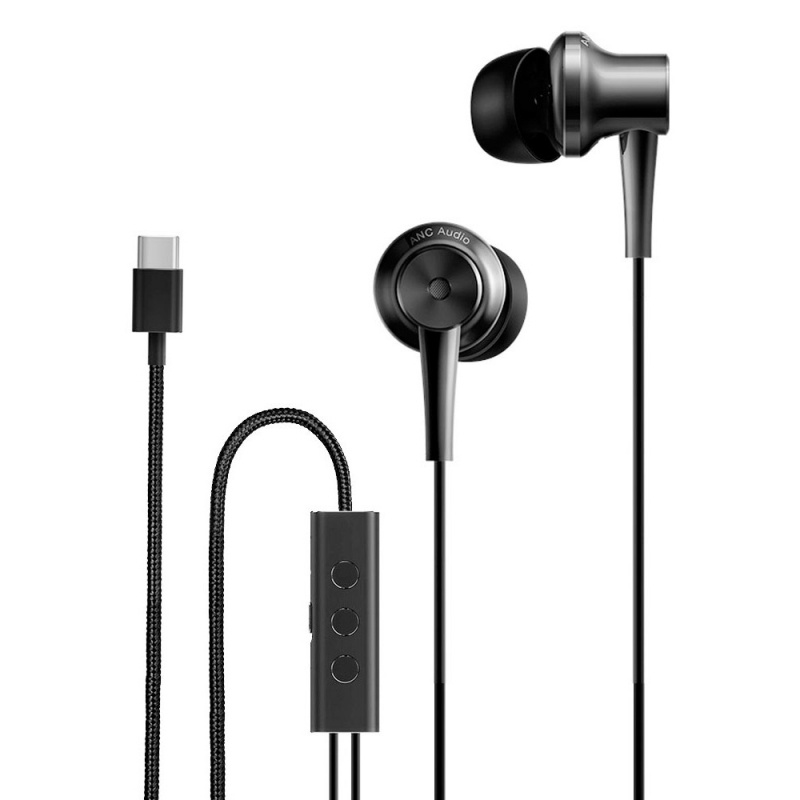 TEMU XIAOMI Auriculares Tipo C | Negro