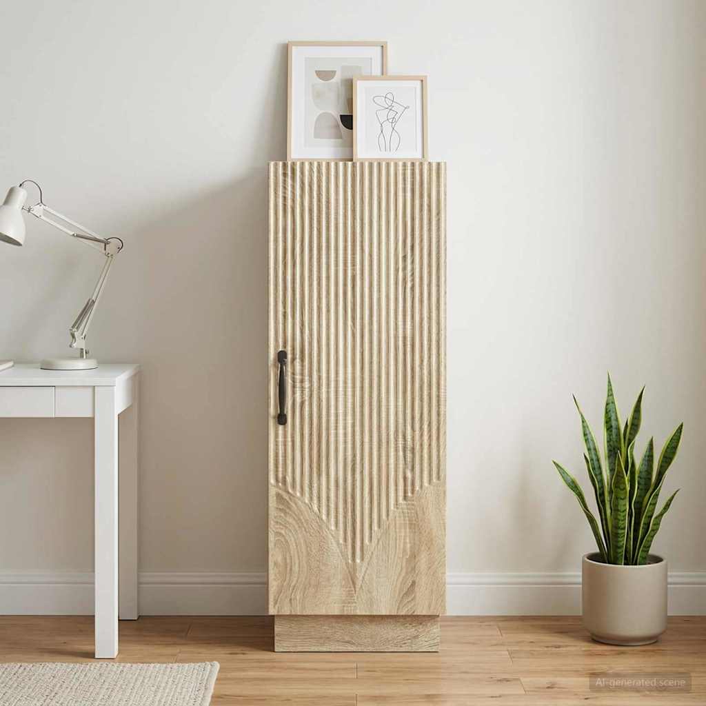 Image of Credenza 33 X 34.5 X 87 Cm Wood - Color Of Choice
