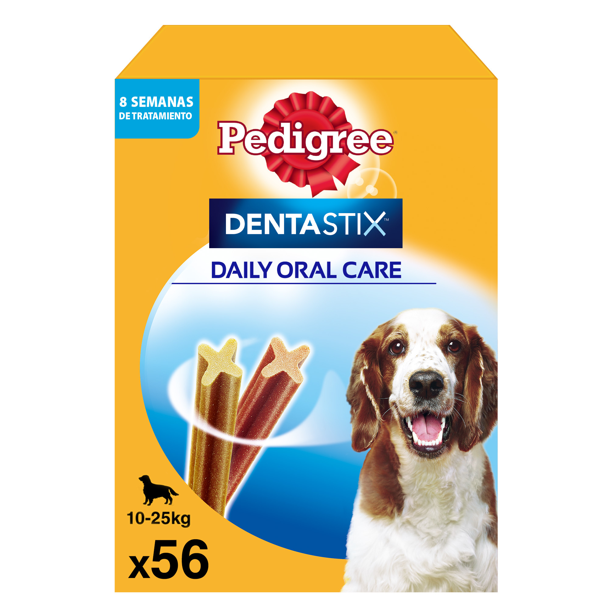 TEMU Pedigree - Higiene Oral Perros Medianos (1 Pack de 56ud)