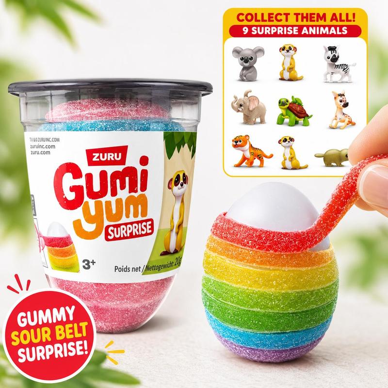 Zuru Gumiyum Suprise Sour Belts 26g