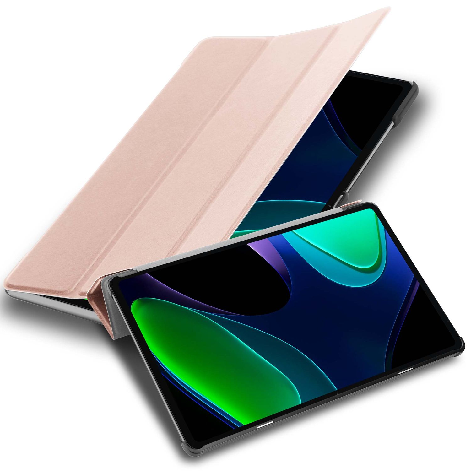 Image of Tablet Case Compatible With Xiaomi , Thin Protective Cover Without Auto Wake Up And Stand Function, Flip Case Cover, Folding Case, Book Bag
