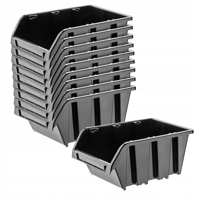 TEMU KADAX Set di contenitori per ripostiglio da , 10 pezzi, cestino 230X160Mm