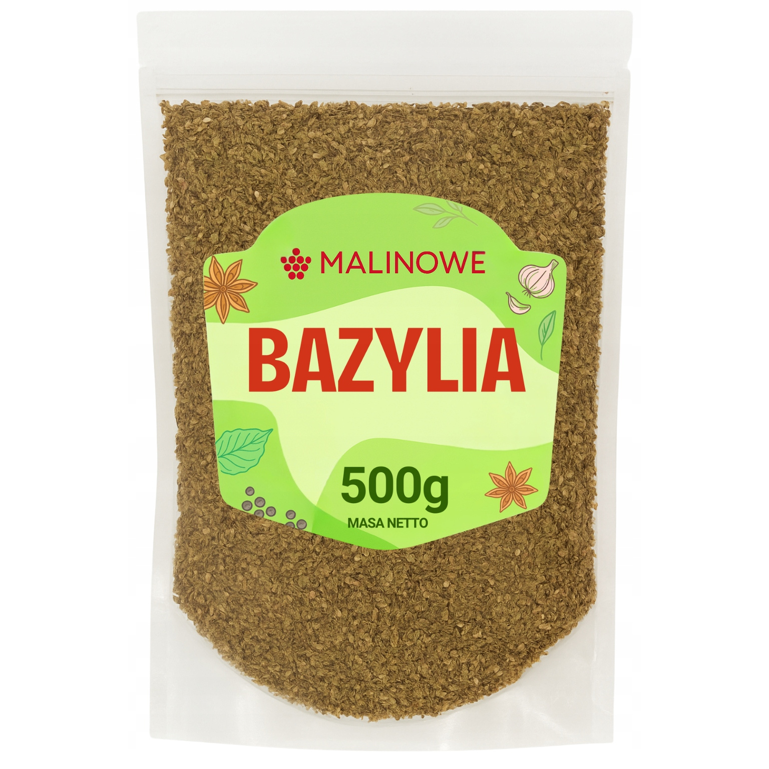 Basil Dried Leaf 500g Aromatic Intense Seasoning