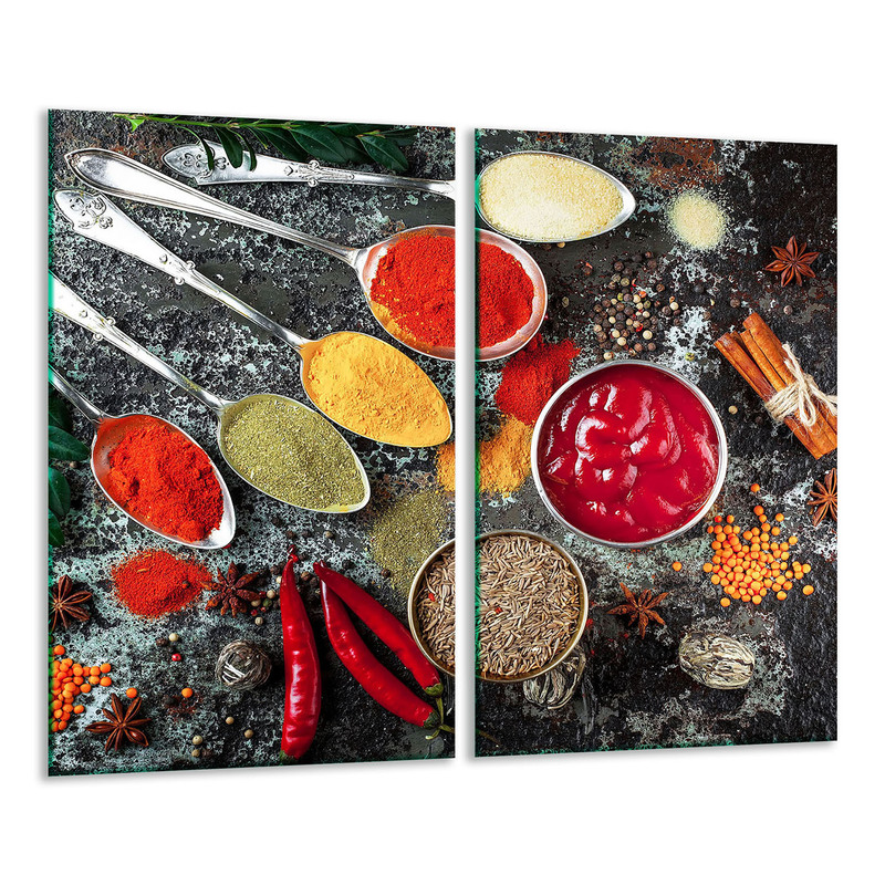 Glass Cutting Board 2x 30x52 Kitchen