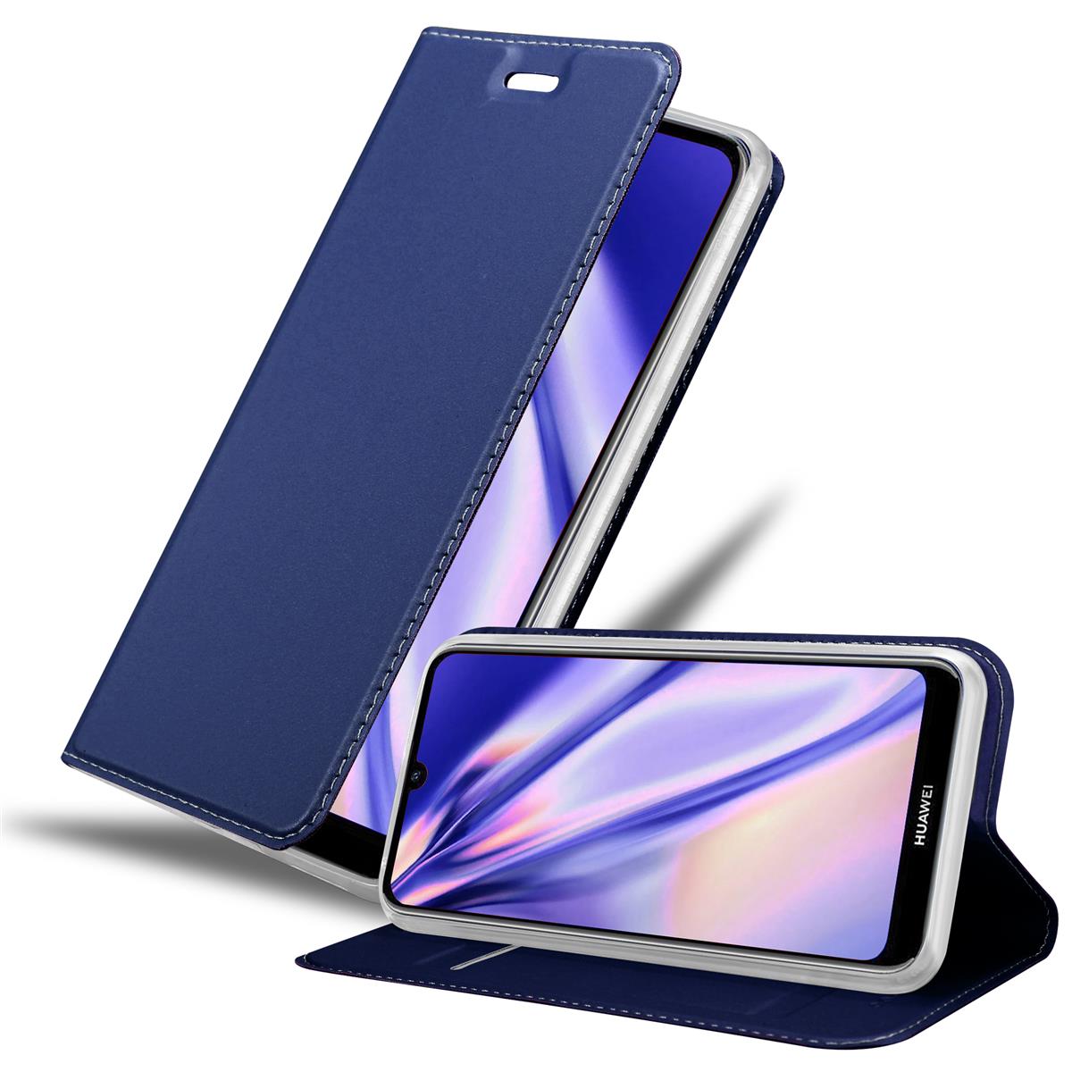 Case Compatible For Huawei Y6s Protective Case With Magnetic Closure, Stand Function And Card Slot Flip Case Cover Case Mobile Phone Flip Case Book Bag