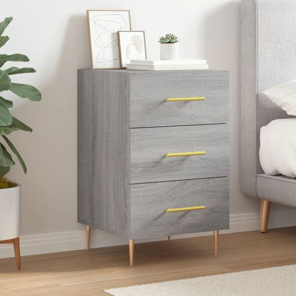 Image of Vidaxl Nightstand Bedside Cabinet Night Cabinet Nightstand Bedside Console Bedroom Furniture Bed Cabinet Phone Stand Side Table