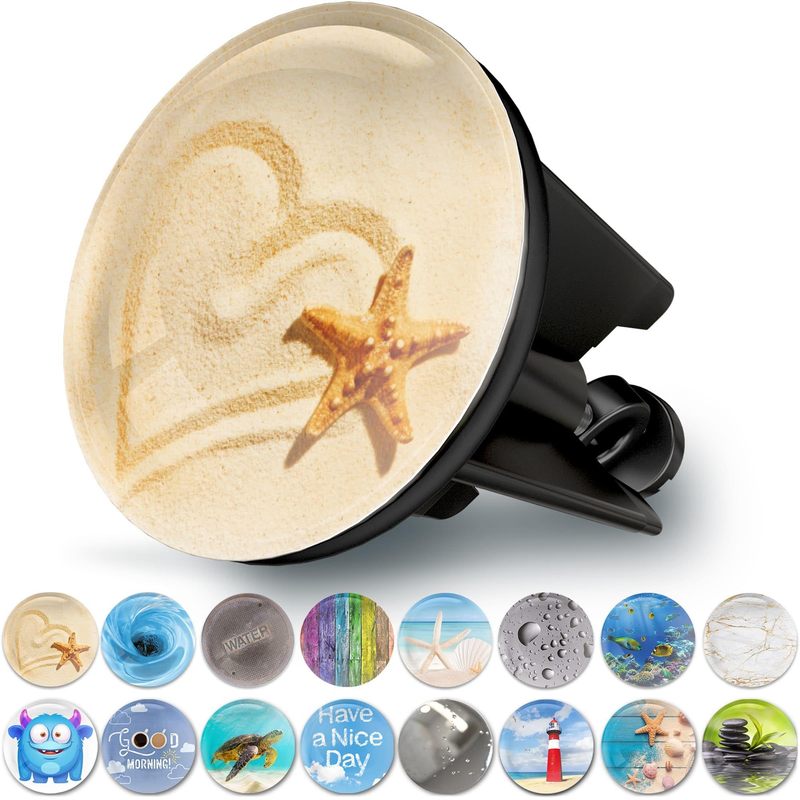 Image of Sink Drain Plug 40 Mm Chrome Strand Motif - Universal Drain Plug Made Of Brass For Sink & Bidet, Rust-resistant & Tight, Decorative Sink Stopper - M. Rosenfeld Home