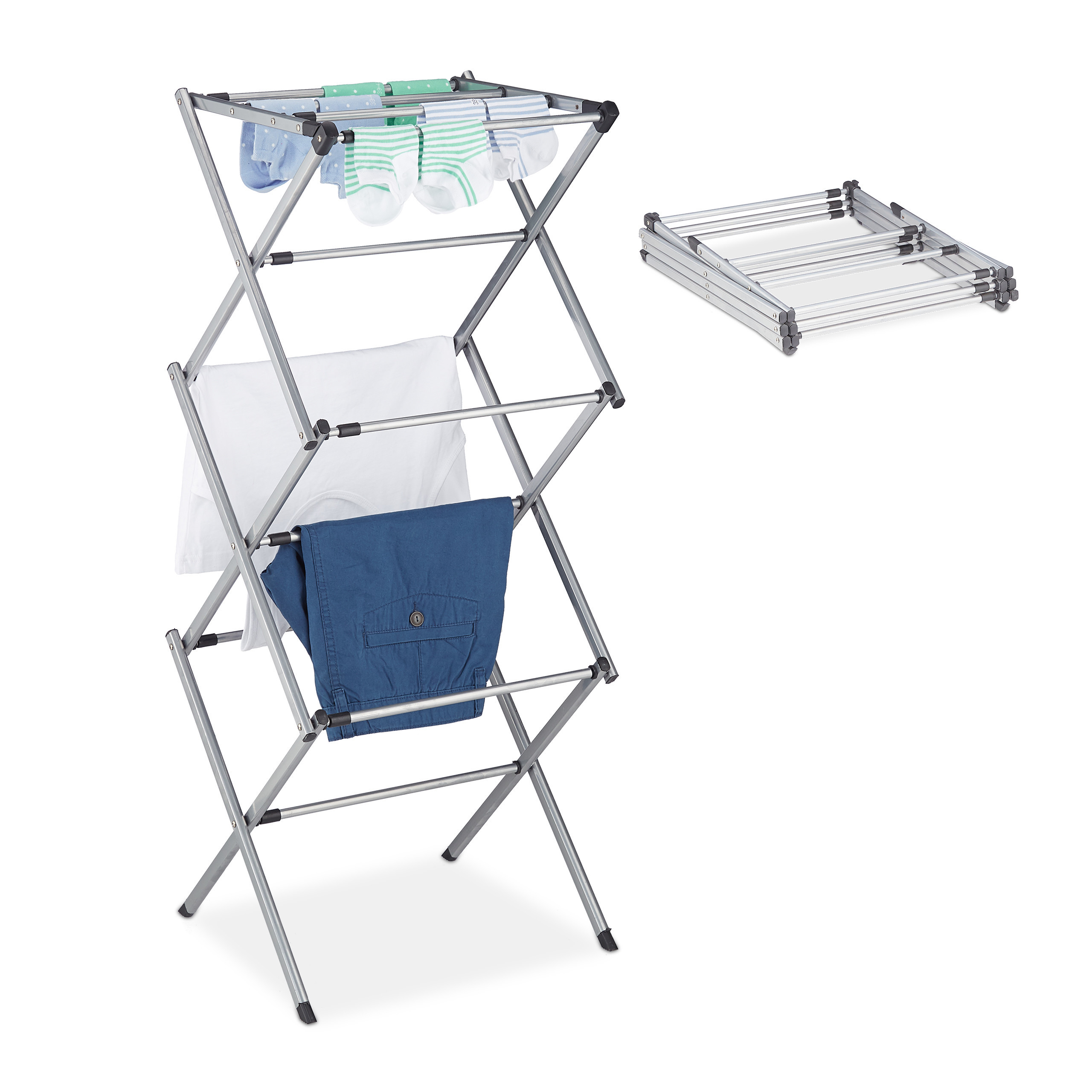 Laundry Stand In Grey