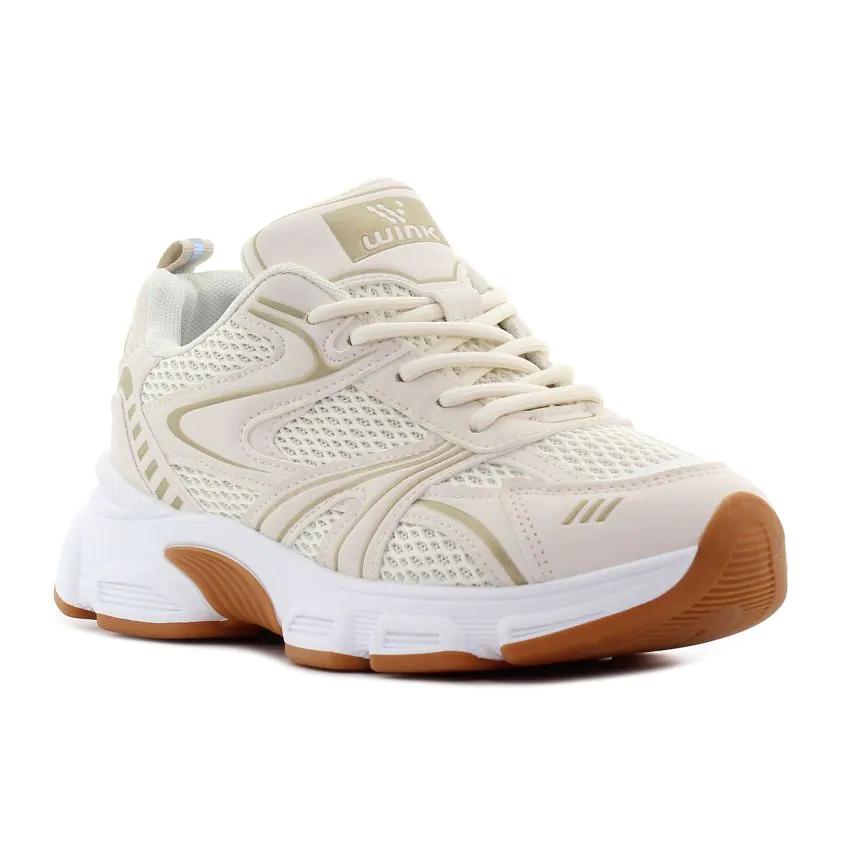 - Beige Women's Sneaker Sneaker