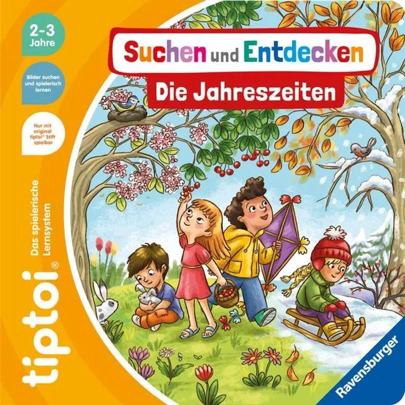 Image of Tiptoi Search And Discover: The Seasons - Book - Kathrin Lena Orso - Tiptoi Search And Discover - 16 Pages - German - 2022 - Ravensburger Verlag - Ean 9783473492305