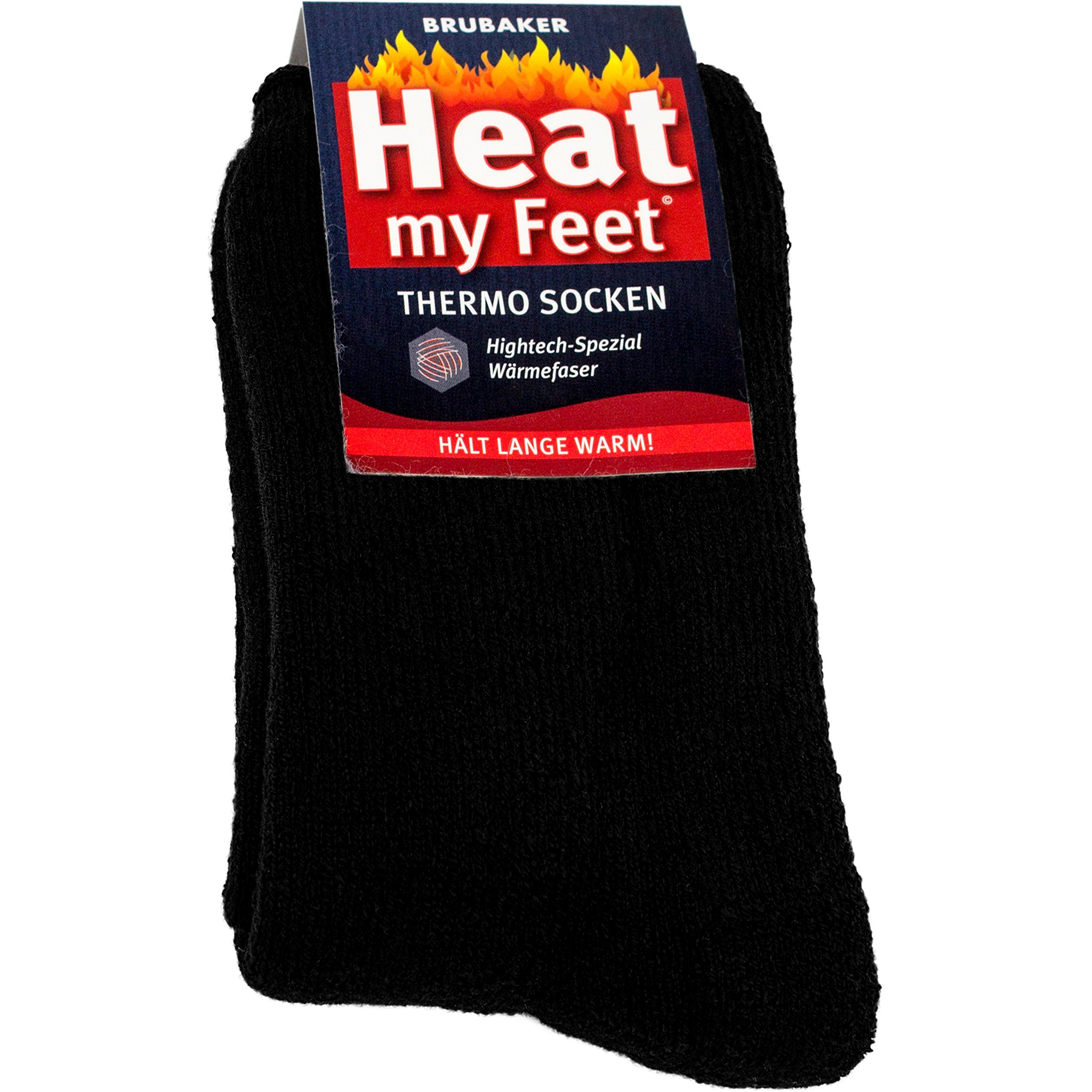 Image of Brubaker Heat Thermal Socks - Warm Unisex Winter Socks
