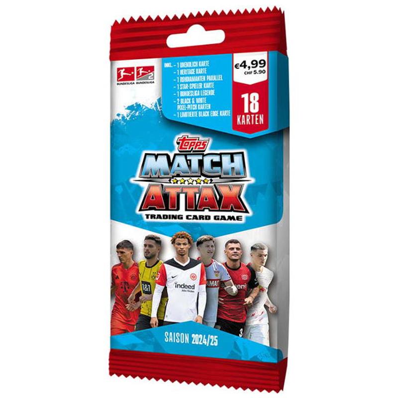 E-shop Topps Bundesliga 2024/25 - Power Pack Fat Pack | 18 Karten | Edition, Parallels & Specials