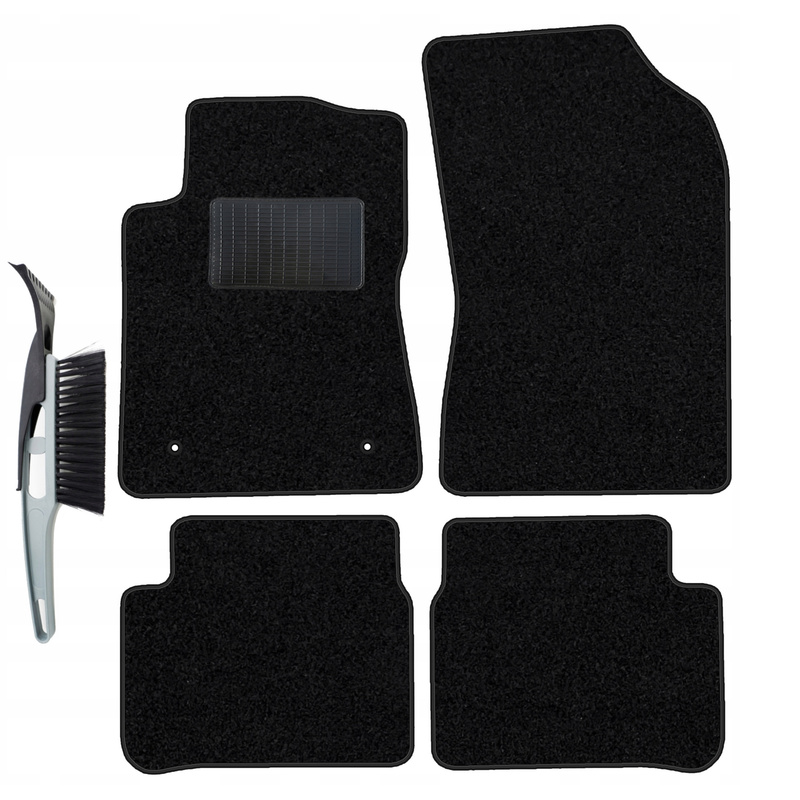 TEMU Set Completo Tappetini Auto in Velluto per Citroen C3 III 2016