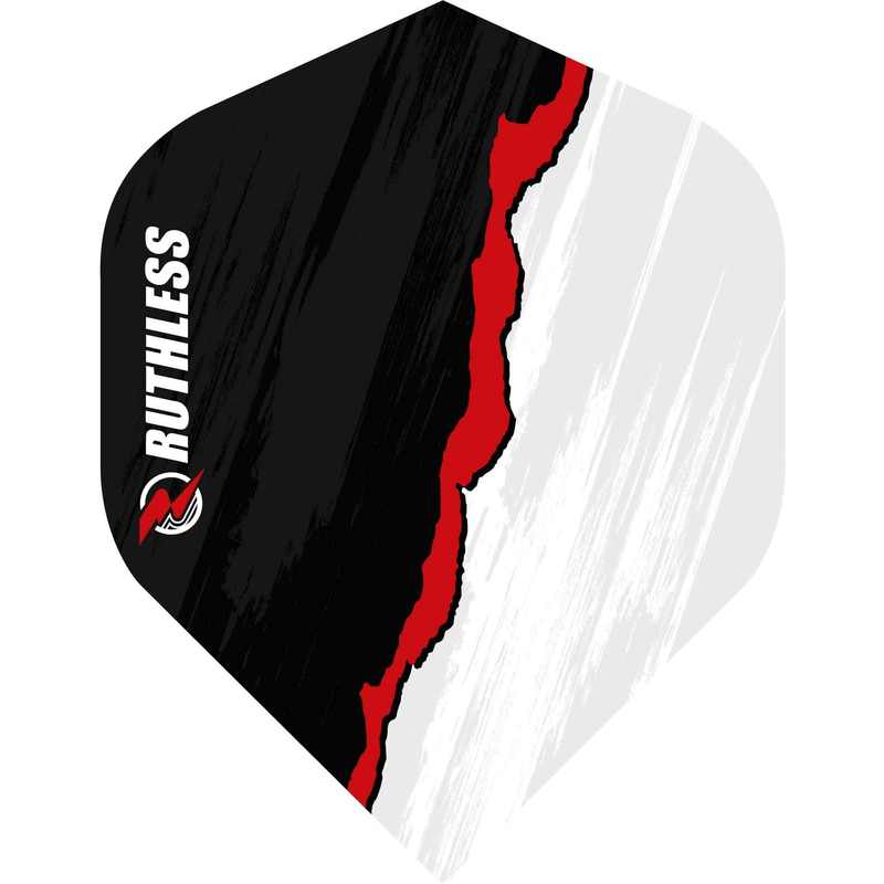 Ruthless RipTorn Dart Flights - Std - No2 - Black
