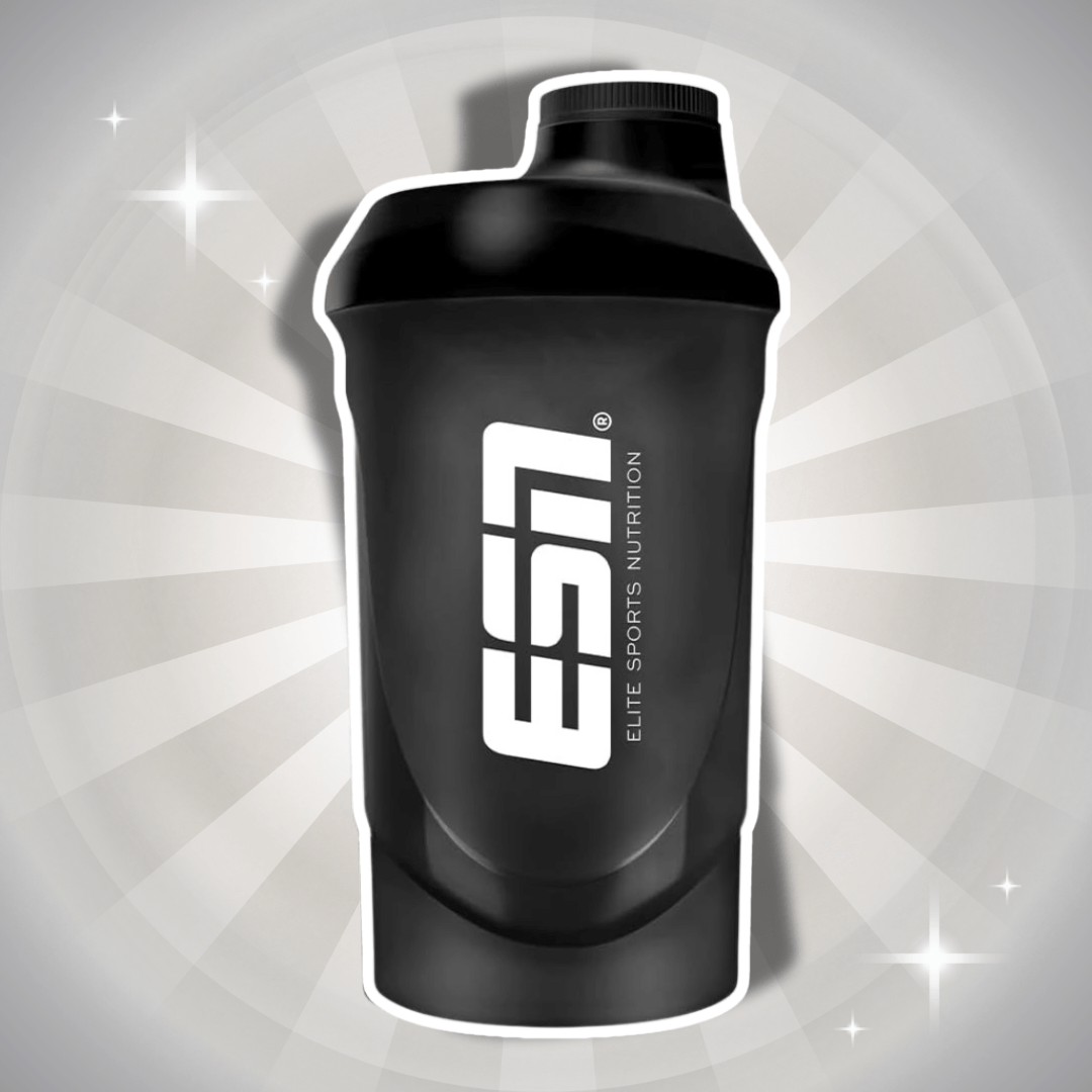 Esn Protein Shaker Black 600 Ml – Shaker For Protein Shakes & Sports Drinks