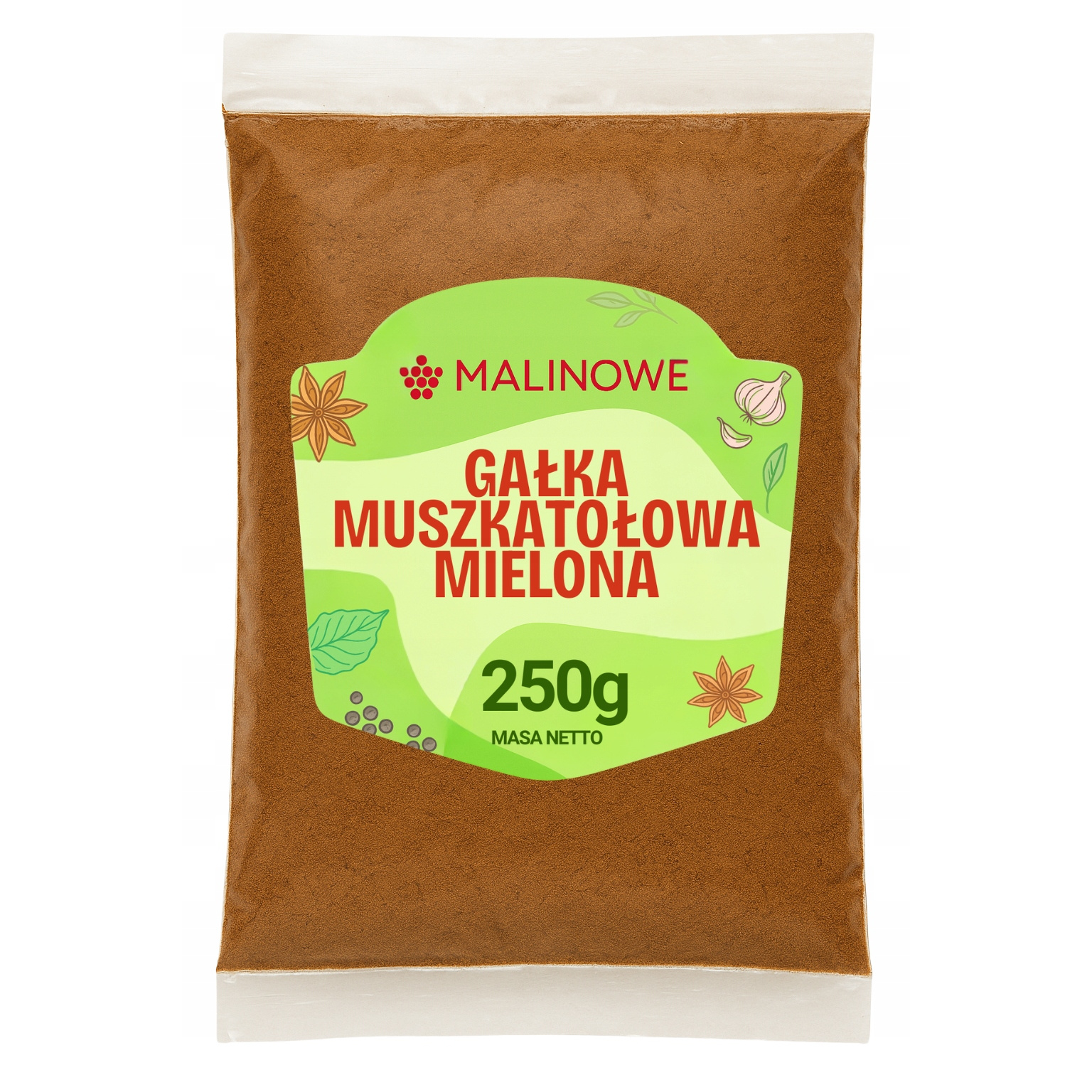 Image of Ground Nutmeg 250g, Aromatic, Natural, Excellent