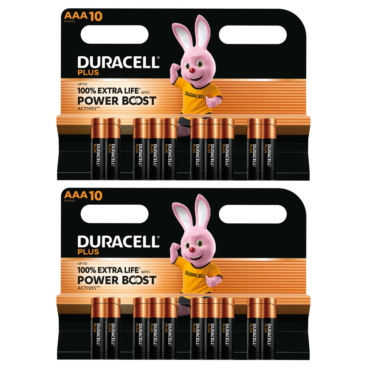 TEMU 2x Duracell Alkaline Batteries With - Pack Of 10 (20x Batteries In Total)