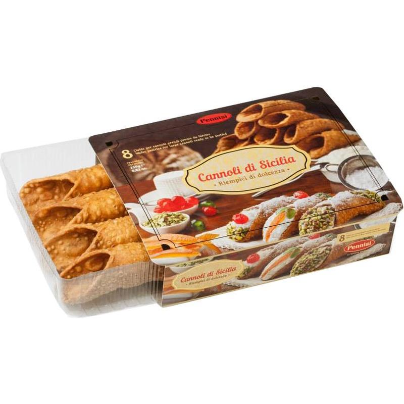 Image of Italian Cannoli Grandi - Pennisi - 250g Package
