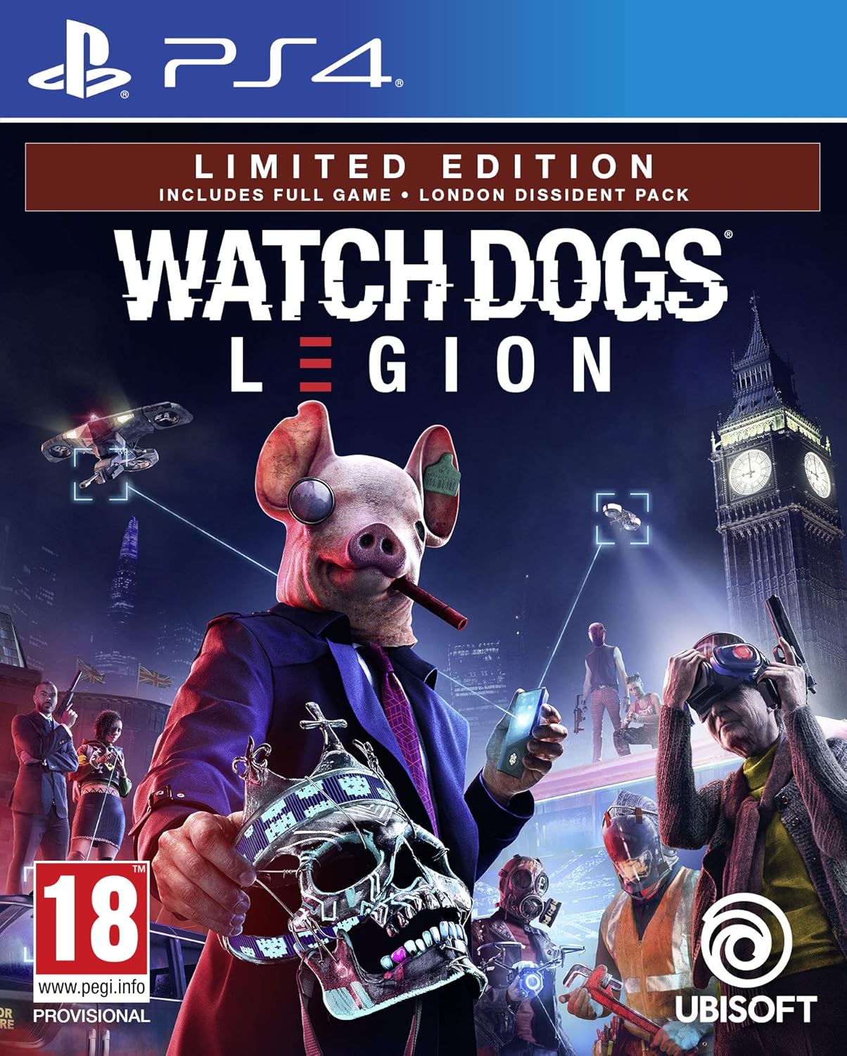 Watch Dogs Legion Limited Edition Jeu PS4