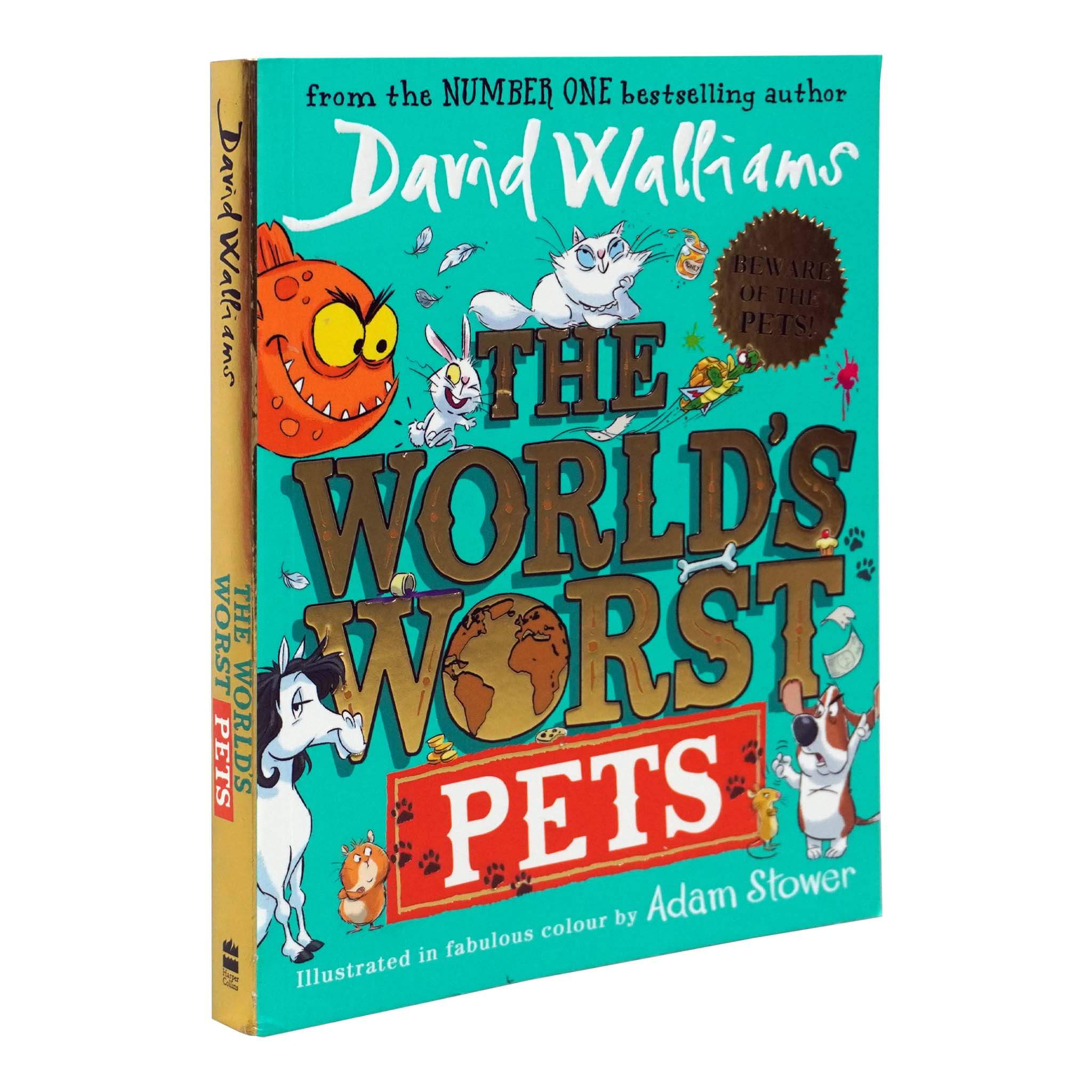 TEMU The World's Worst Pets Book By David Walliams - Age 8-11 - Paperback