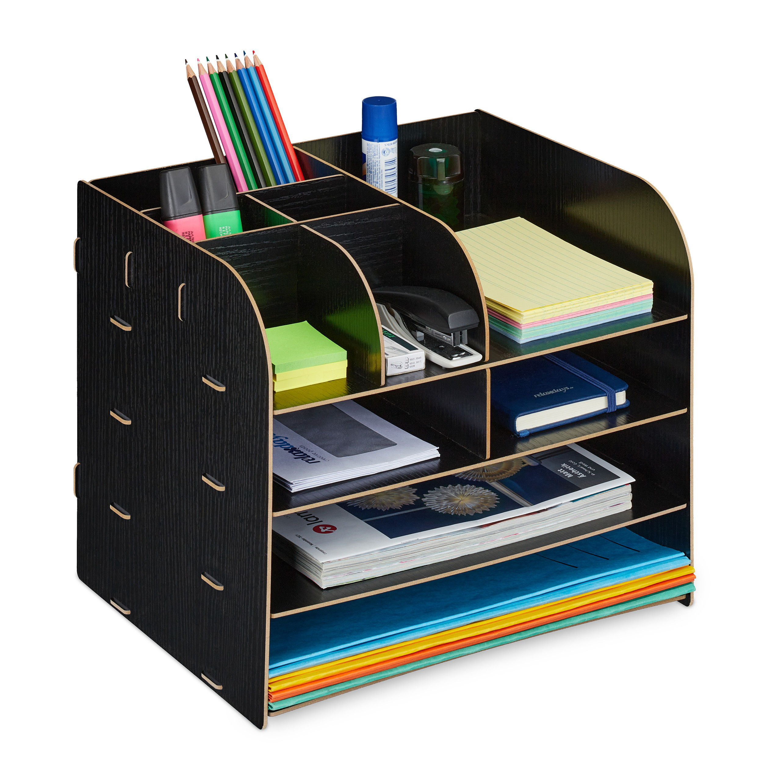 Desk Organizer In Black