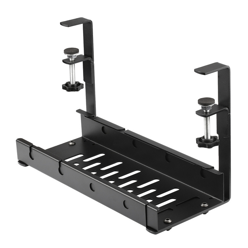 TEMU Regulated Cable Organizer Under The Desk 29-53 Cm Basket, Guide, Handle Black