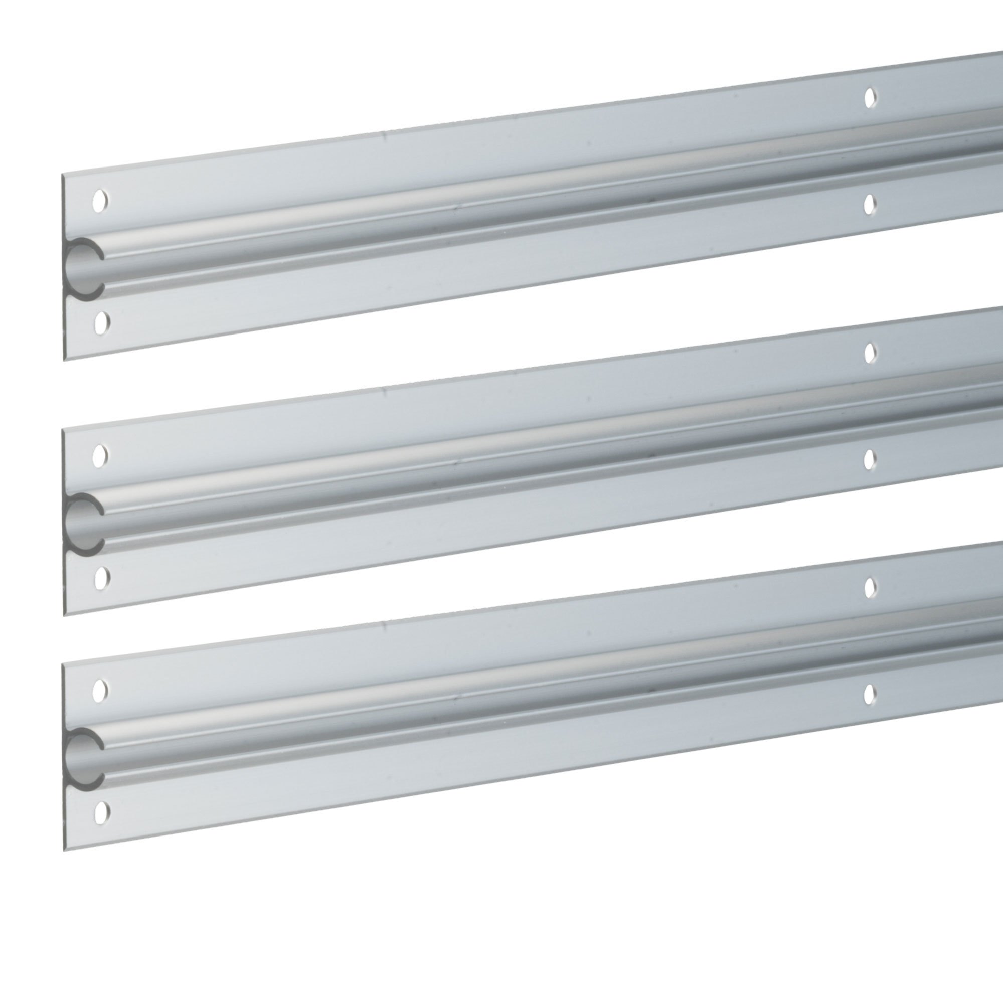 Image of 3pcs Of Rail - Each 1.2 Meters Awning Strip - 90° - Ø9mm (suitable For 6-8mm Awning) Profile Strip For Motorhome Awning Sunshade Skirt Strip Awning Rail