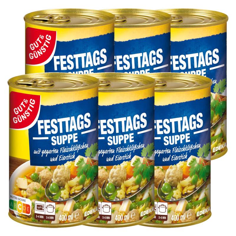 Image of 6x Good&cheap Festive Soup 400ml (6x400ml)