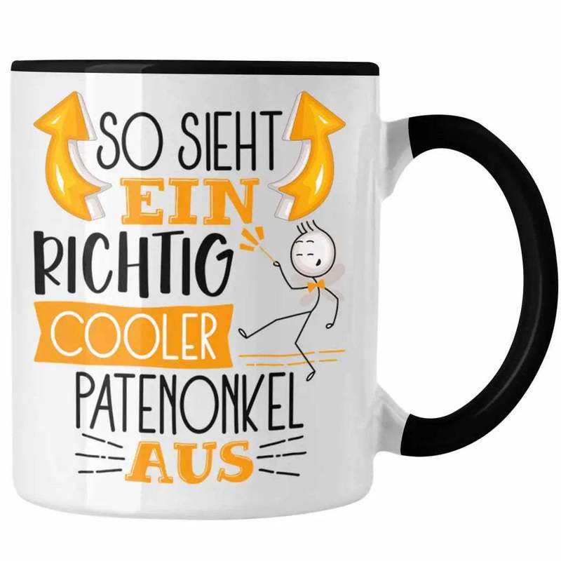 E-shop Patenonkel Tasse Geschenk So Sieht Ein Cooler Patenonkel Aus Geschenkidee Lustiger Spruch Geburtstag Becher Kaffeetasse