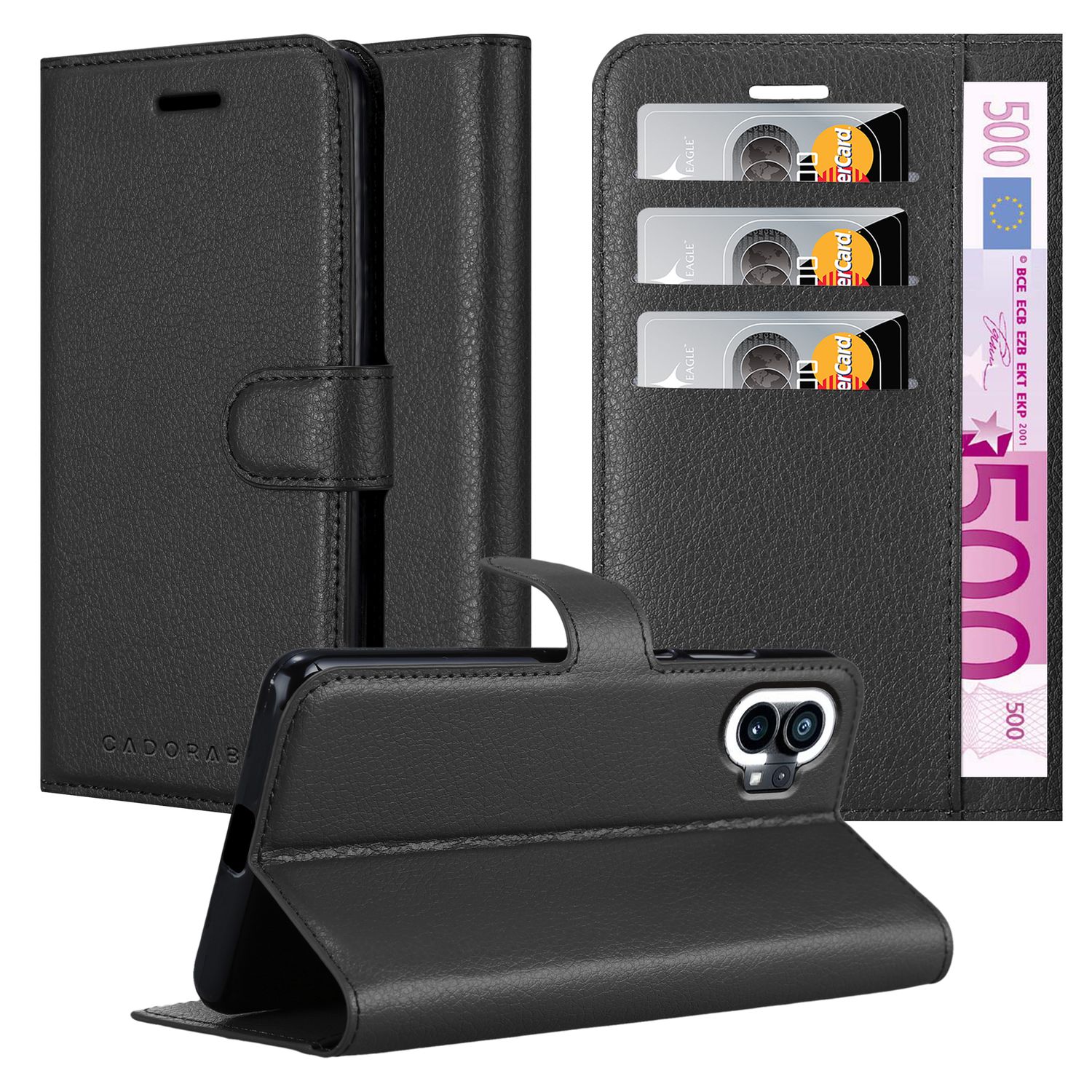 Suitable For Nothing Phone 2 Case Protective Case With Magnetic Closure, Stand Function And Card Slot Flip Case Cover Case Phone Case Book Bag