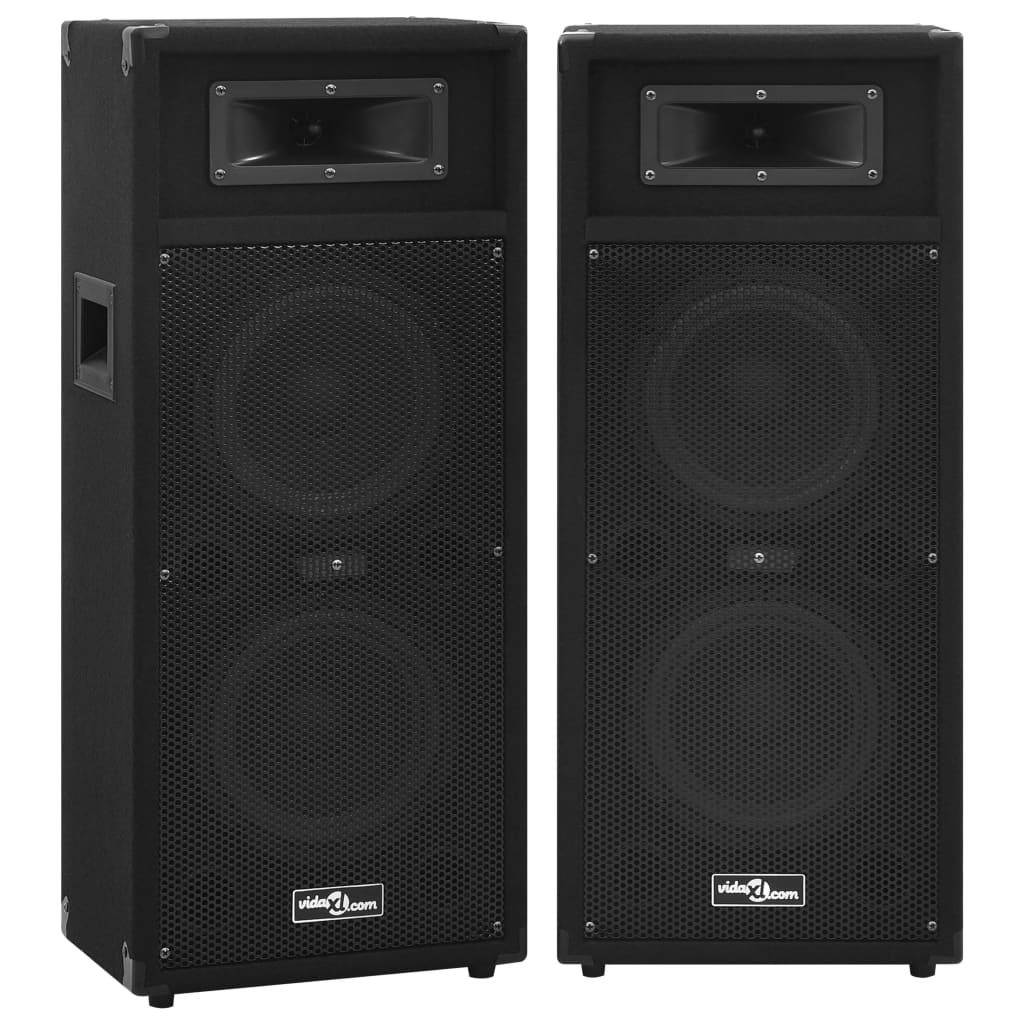 TEMU Professional Passive Stage Speakers Hifi 2pcs Black - Speakers, Professional Audio, Sound System, Passive Speaker, Audio Equipment