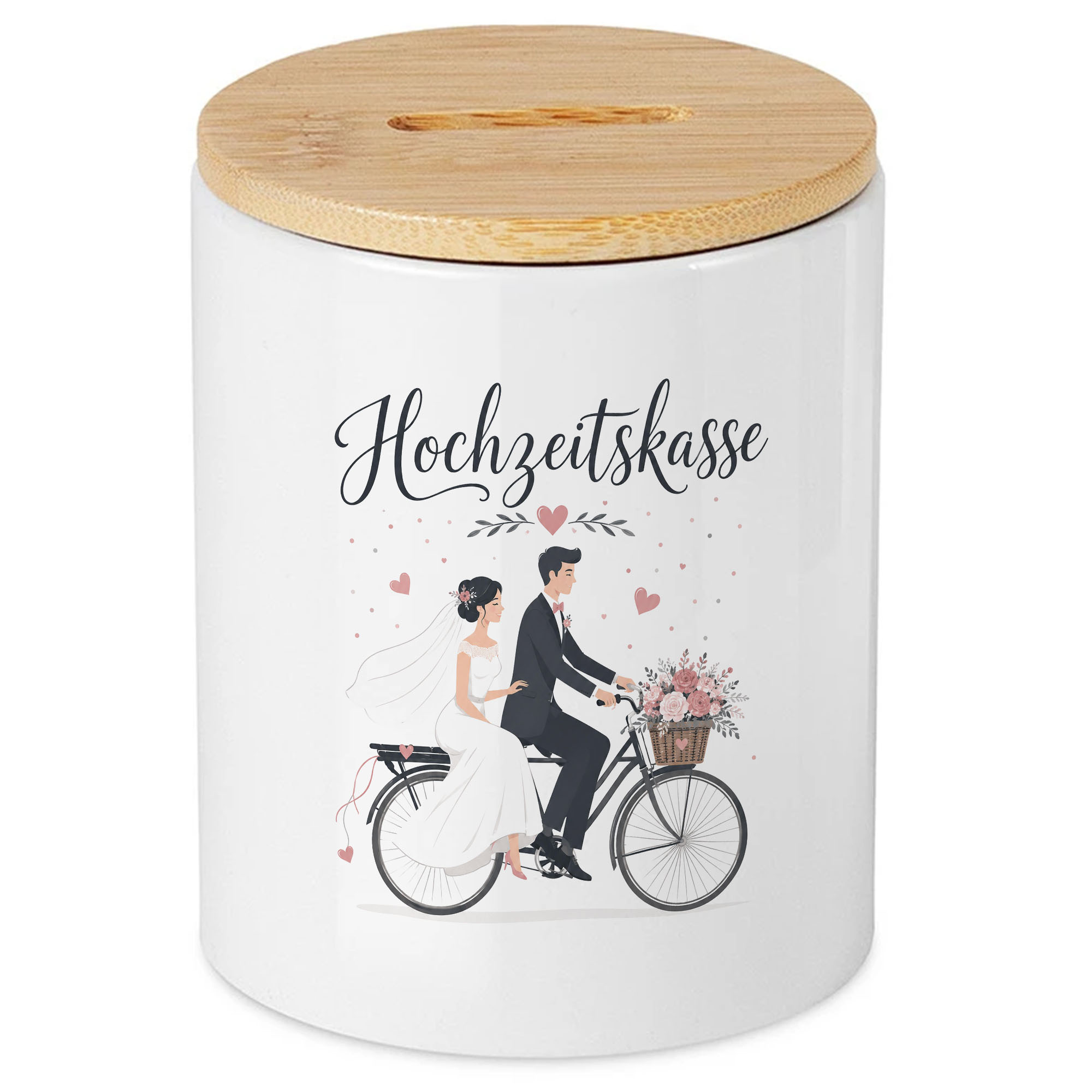 Image of Romantic Wedding Piggy Bank Wedding Gift For Bride And Groom, Savings Box For Marriage, Wish Money Gift For The Wedding, Couple Gift Idea