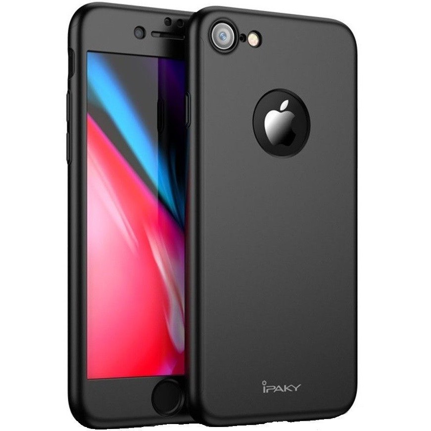 Image of Husa 6/6s Ipaky Full Cover 360 Black + Gift Sticker