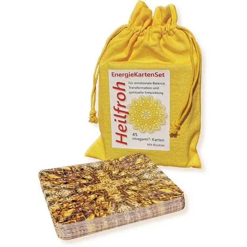 Image of Joyful Energy Card Set - 45 Cards For Emotional Balance, Transformation, And Spiritual Development - Sirtaro Bruno Hahn - Paperback - 45 Pages - German - 2023 - Synergia Publishing - Ean 9783907246948