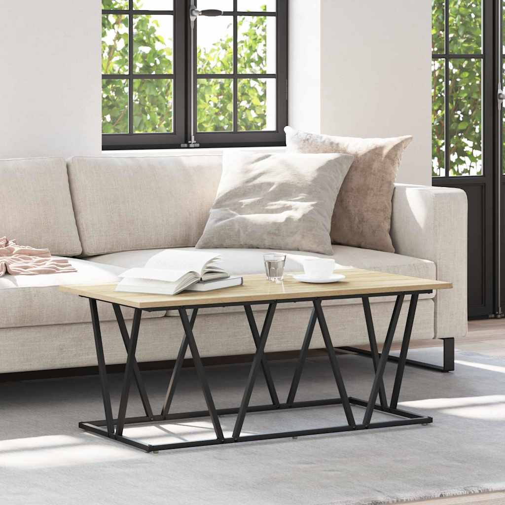 Image of Vidaxl Coffee Table Modern Living Room Table Rectangular Coffee Table Living Room Decor Accent Furniture Table For Table Decoration Modern Furniture Living
