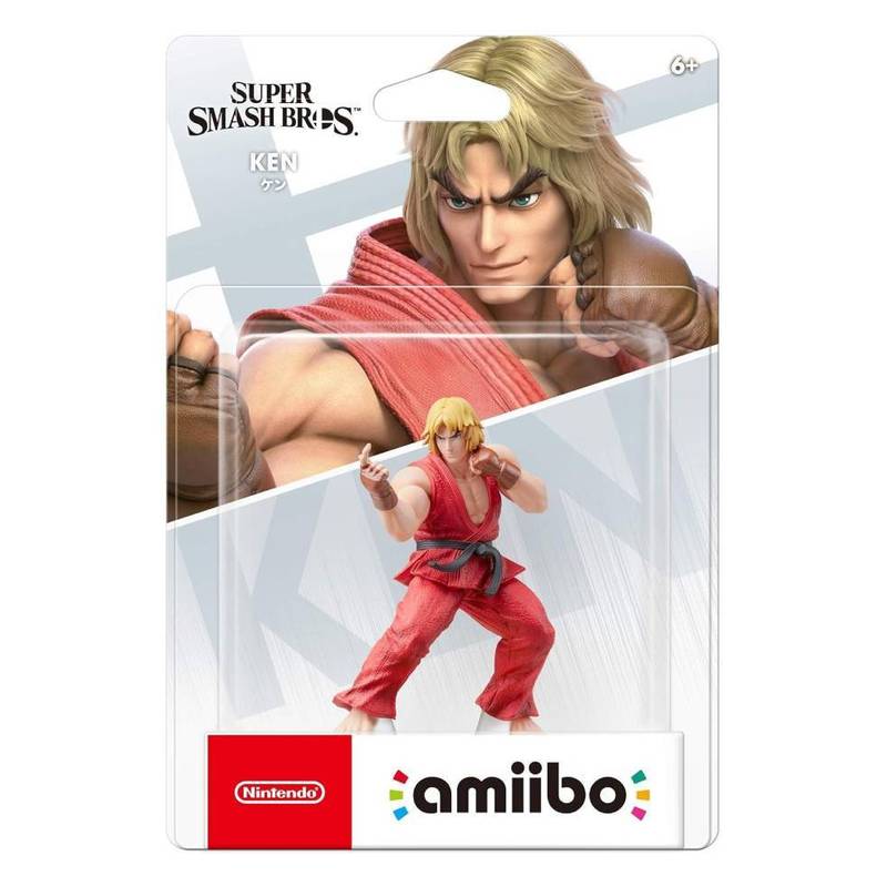 Amiibo Smash Ken Figure