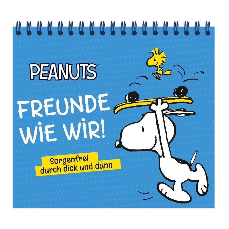 Image of : Like Us Carefree Through Thick And Thin - Spiral Display Stand With 100 Quotes And Beautiful Illustrations - Paperback - 112 Pages - German - 2026 - Lingen, Helmut Publishing - Ean 9783963474576