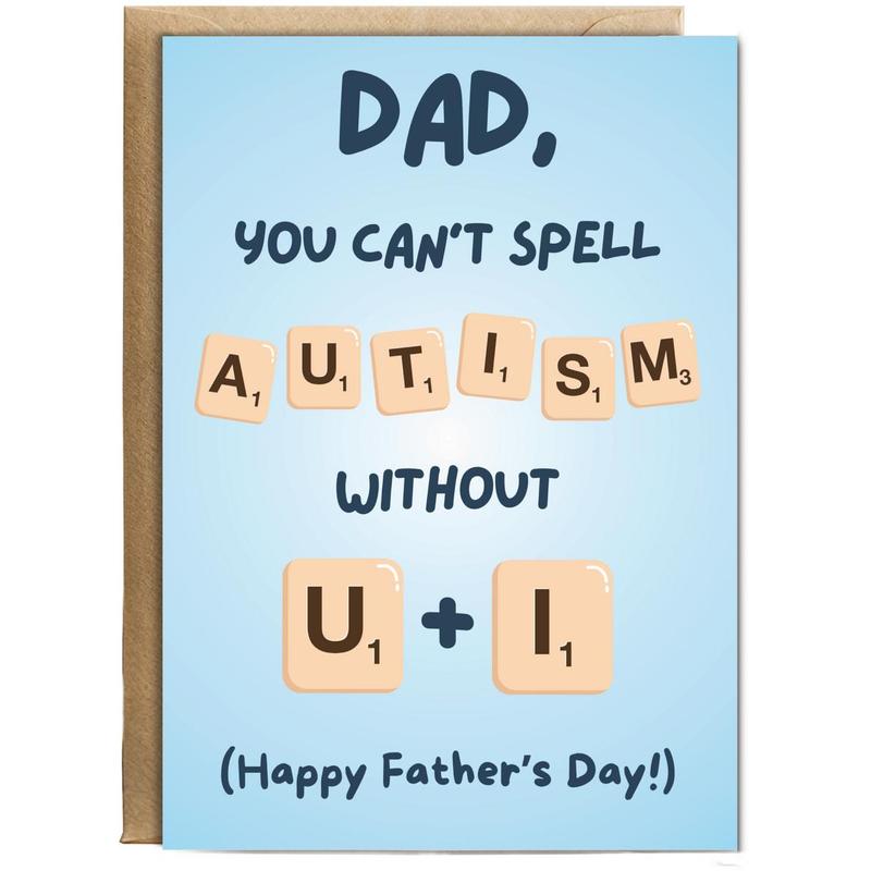 hippowarehouse dad you cant spell   without   hilarious happy fathers day card a6 with envelope for  
